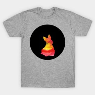 Scottish Terrier - Summer Love Silhouette T-Shirt